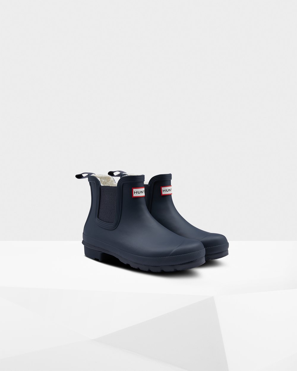 Chelsea Boots Dames - Hunter Original Insulated - Donker Blauw - 19TSVWCZP